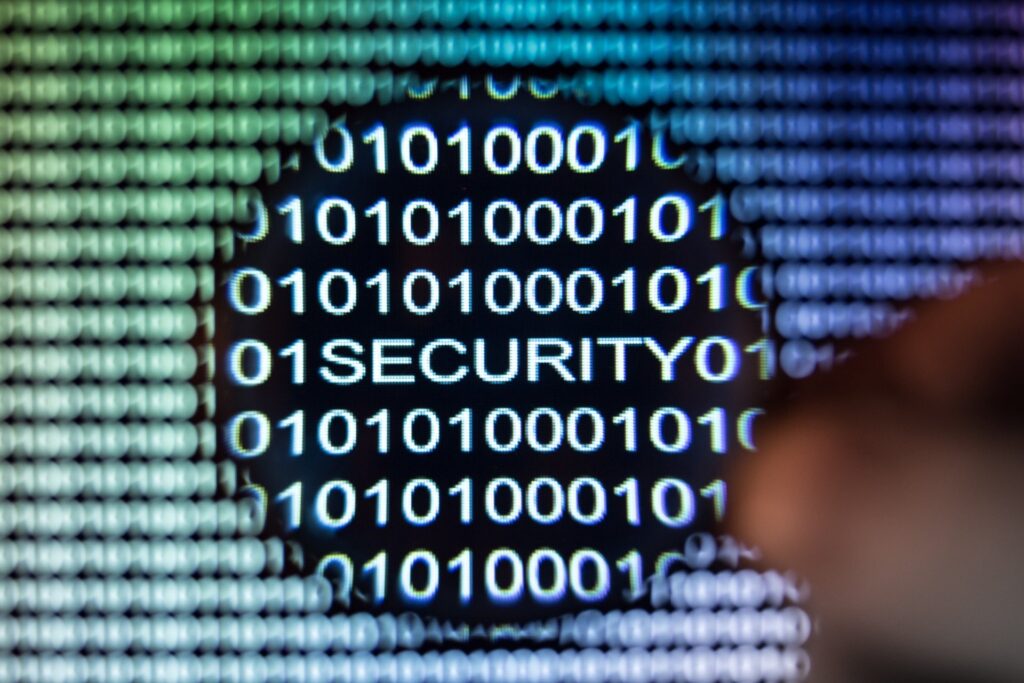 Binary Code with SECURITY