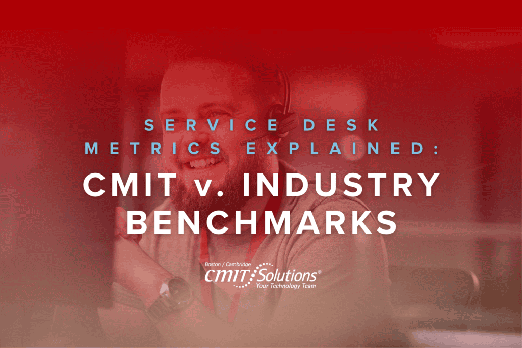 Service Desk Metrics Explained: CMIT v. Industry Benchmarks