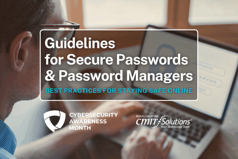 Guidelines for Secure Passwords and Password Managers