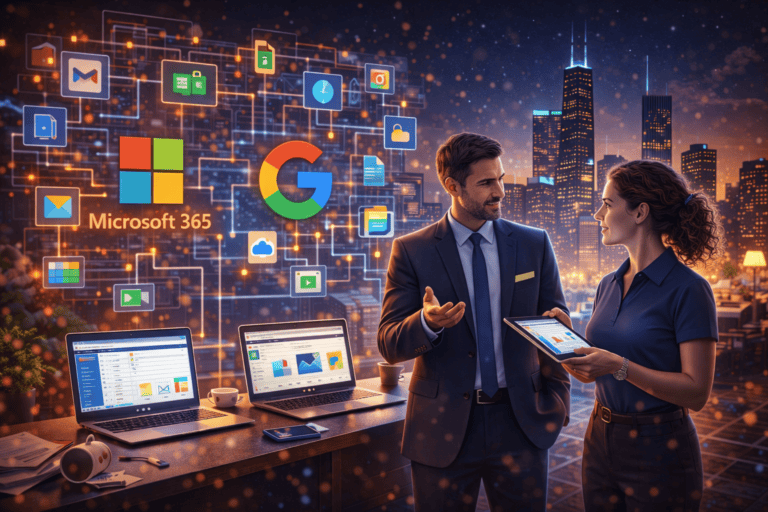 Microsoft 365 Management Chicago | Google Workspace IT Support Services