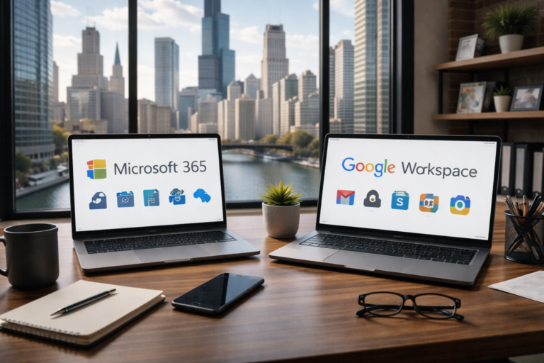 Microsoft 365 vs. Google Workspace: Which Is Right for Your Chicago Business?