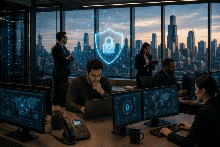 Enterprise security programs often leave satellite offices underprotected. Here's why your Chicago office needs a local cybersecurity layer and what that looks like.