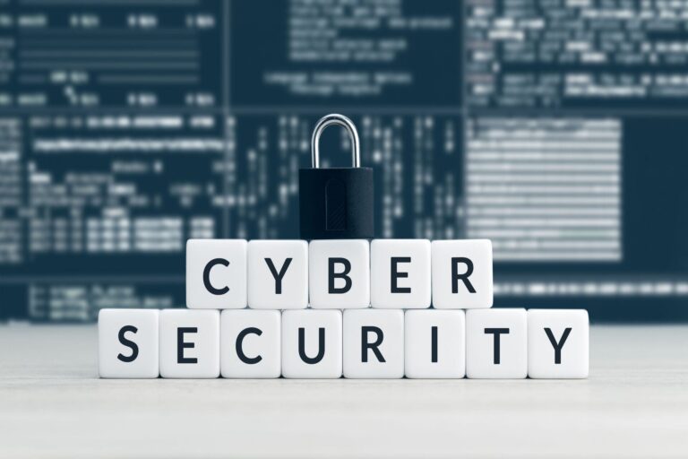 cyber-security-with-padlock-on-blocks