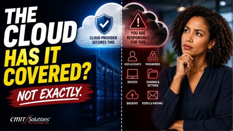 The Cloud Has it Covered? Not Exactly.