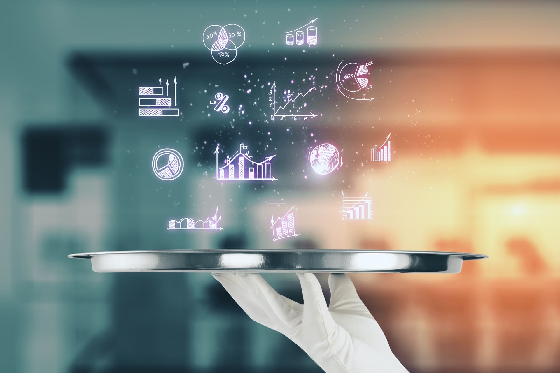 serving-tray-displaying-business-data