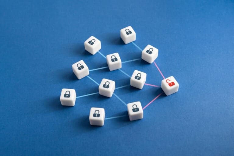 dices on the table showing security system