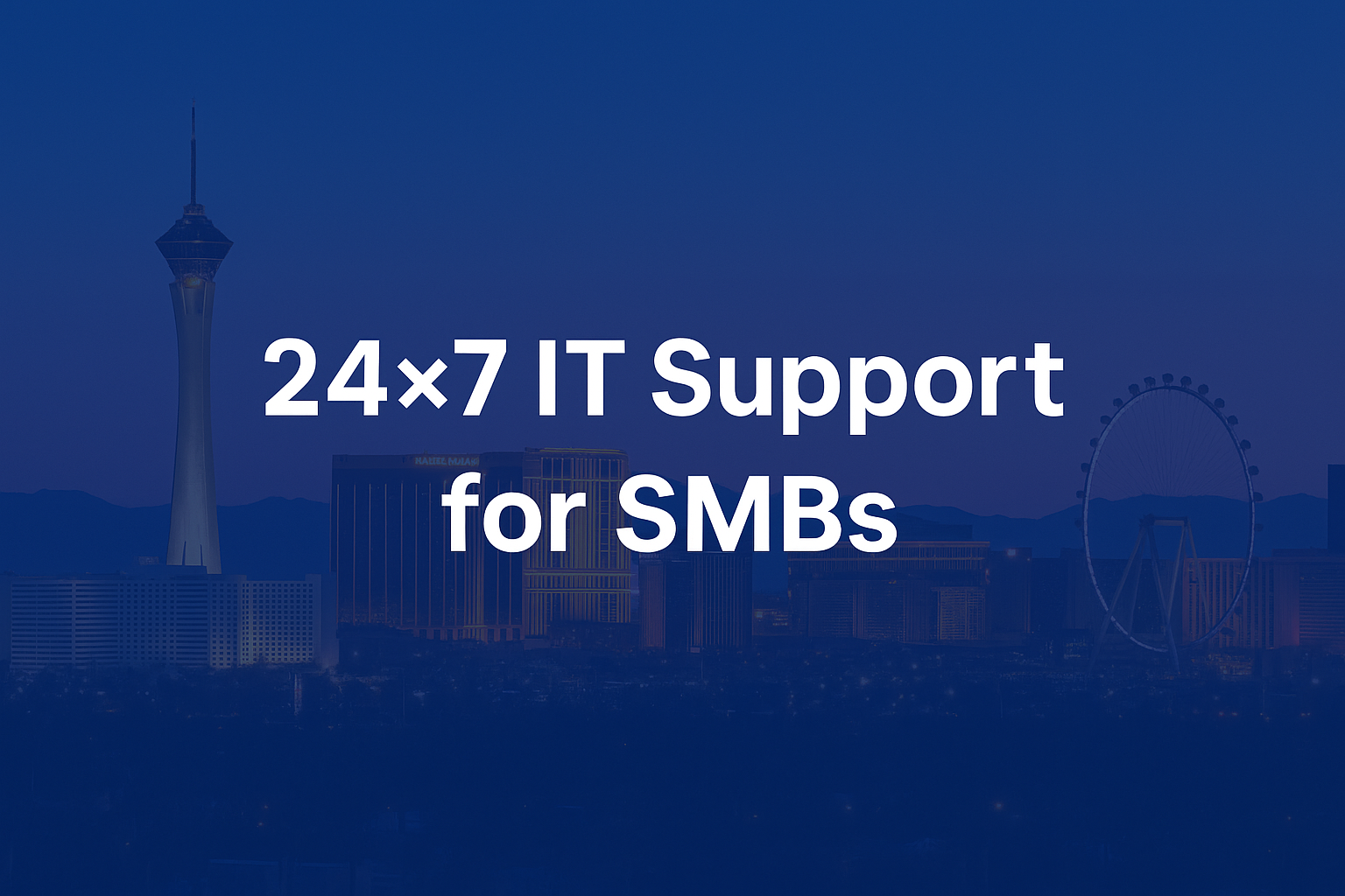 managed IT services Las Vegas