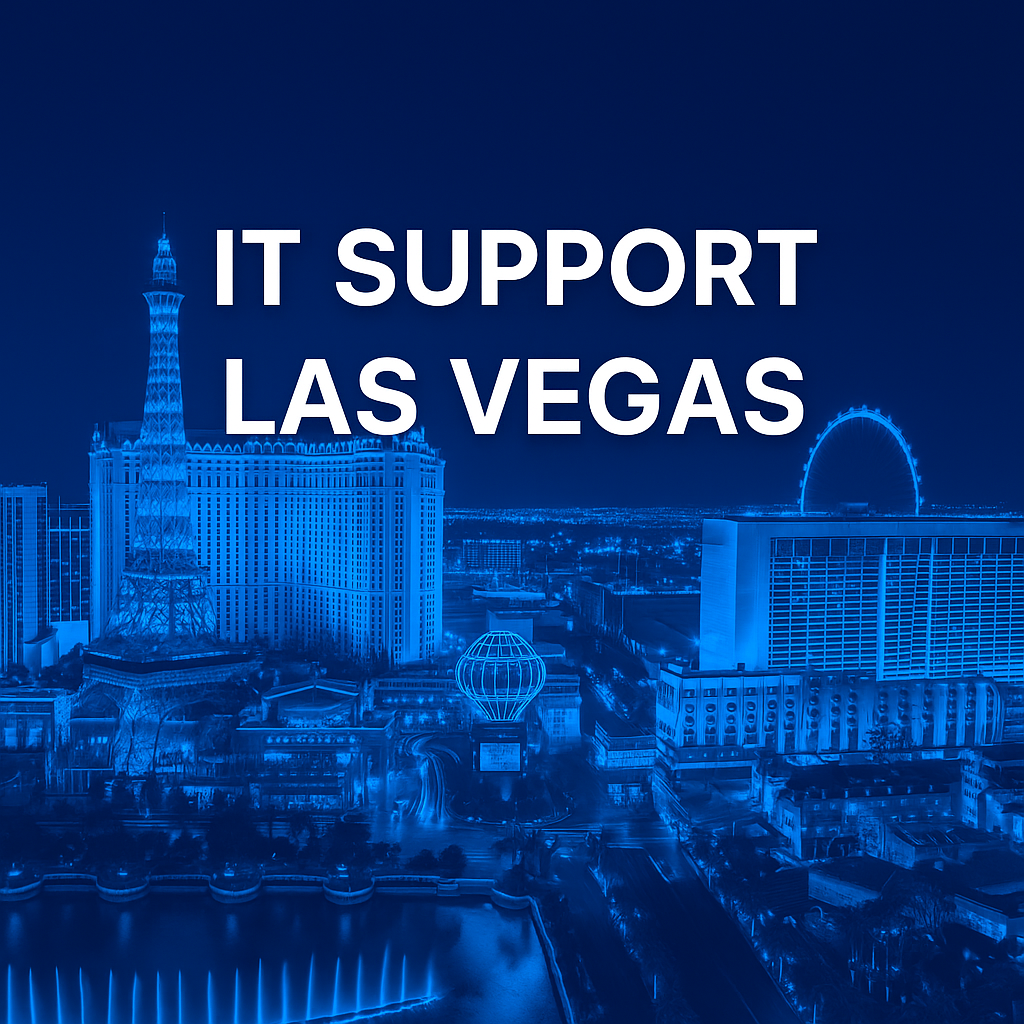 24×7 IT support technicians in Las Vegas providing rapid on-site and help desk service