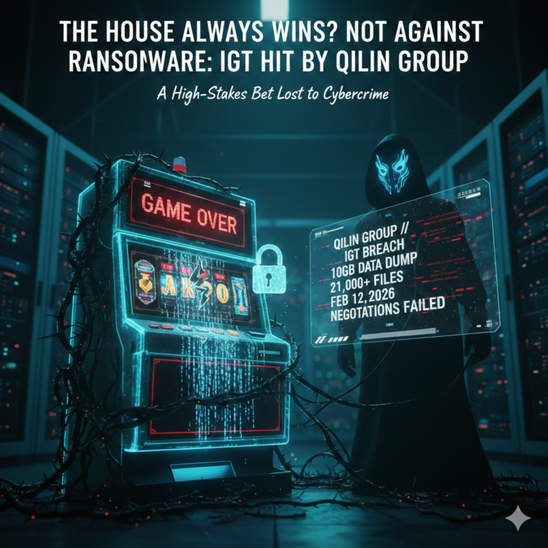 IGT ransomware negotiations fail. 10GB of gaming and employee data leaked by Qilin. Is your Las Vegas business at risk? See the 3-step mitigation plan.