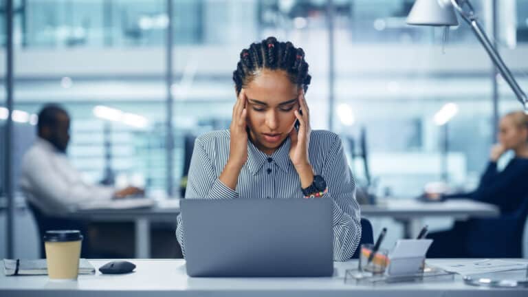 Frustrated computuer user