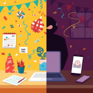 Scammers taking advantage of the 1st of April confusion