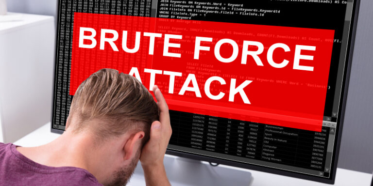 Brute force attack alert on monitor. Prevent automated login attempts with multi-factor authentication.