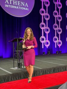 cheryl stein photo at 2025 ATHENA Awards in Greater Rochester, NY