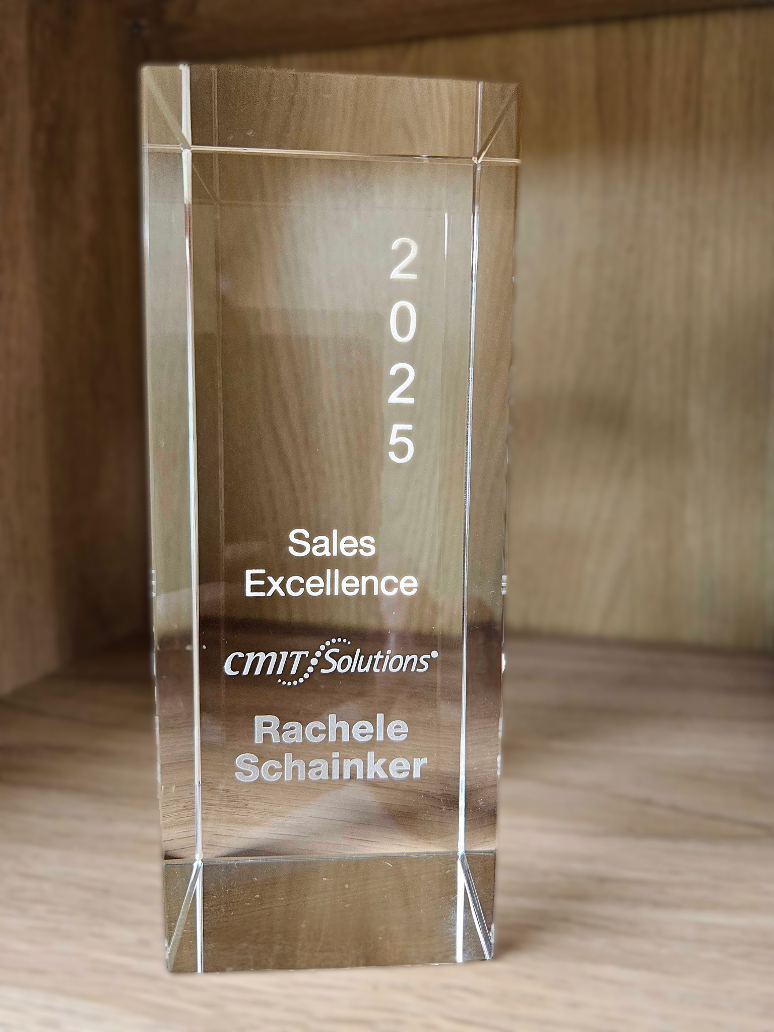 Image of CMIT Solution's Best Sales Award.