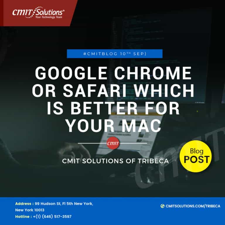 Google Chrome or Safari which is better for your mac