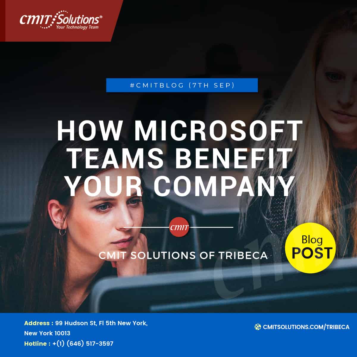 How Microsoft teams benefit your company CMIT Solutions Tribeca