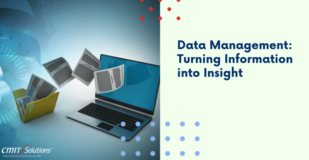 Data Management: Turning Information into Insight