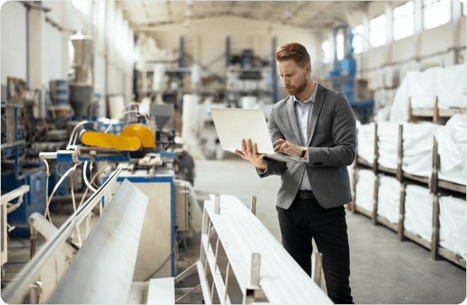 it specialist assessing manufacturing company logistics
