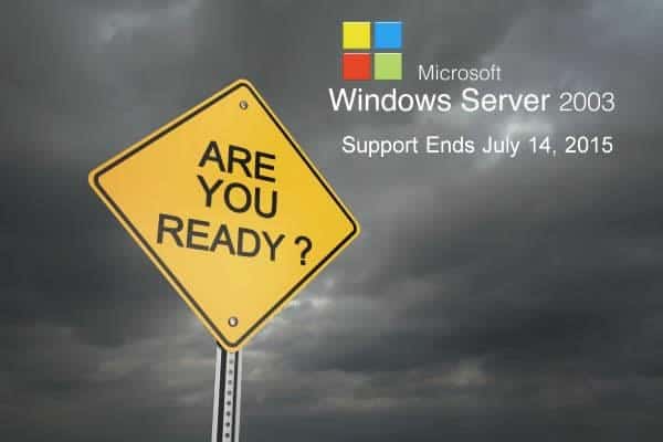 End of Life for Microsoft Server 2003 (1)