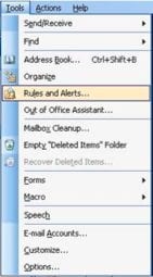 outlook 03 07 tools rules alerts step1