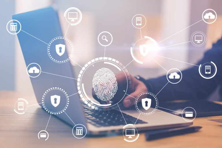 smart-technologies-and-biometrics-concept-with-dig