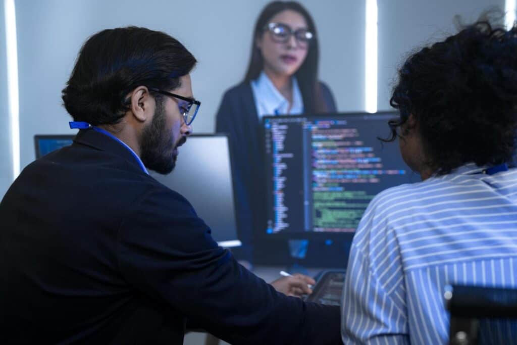 diverse-software-developers-in-a-lively-discussion