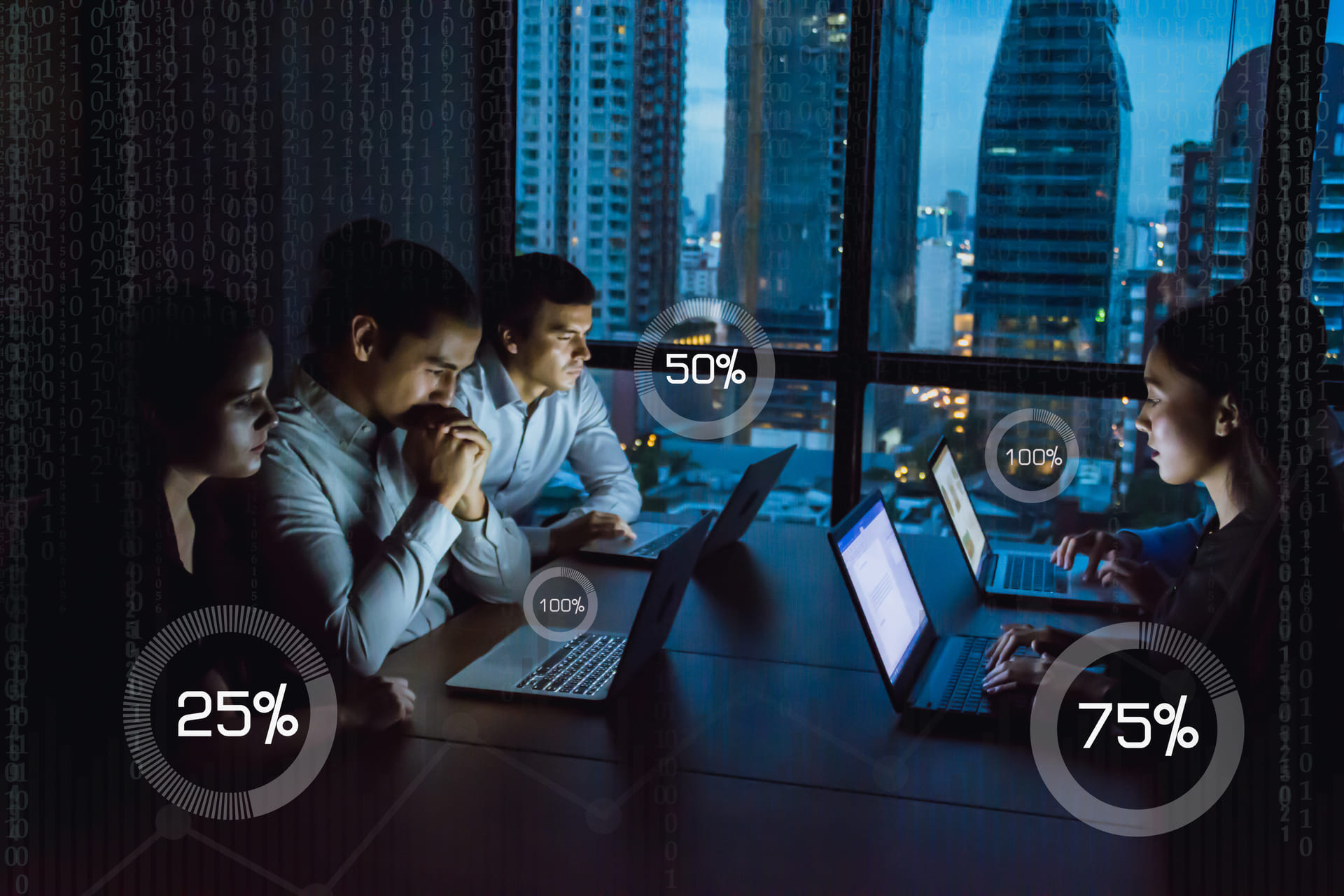 collaborative-team-analyzes-data-trends-in-urban-office | CMIT Solutions collaborative-team-analyzes-data-trends-in-urban-office